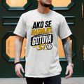 Herren T-Shirt Ako se nasmijes gotova si