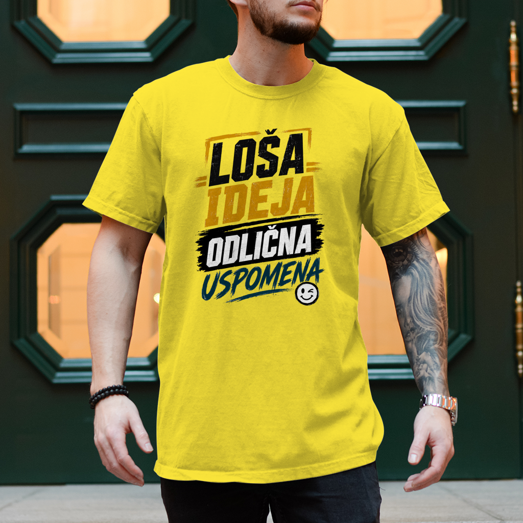 Herren T-Shirt Losa ideja odlicna uspomena