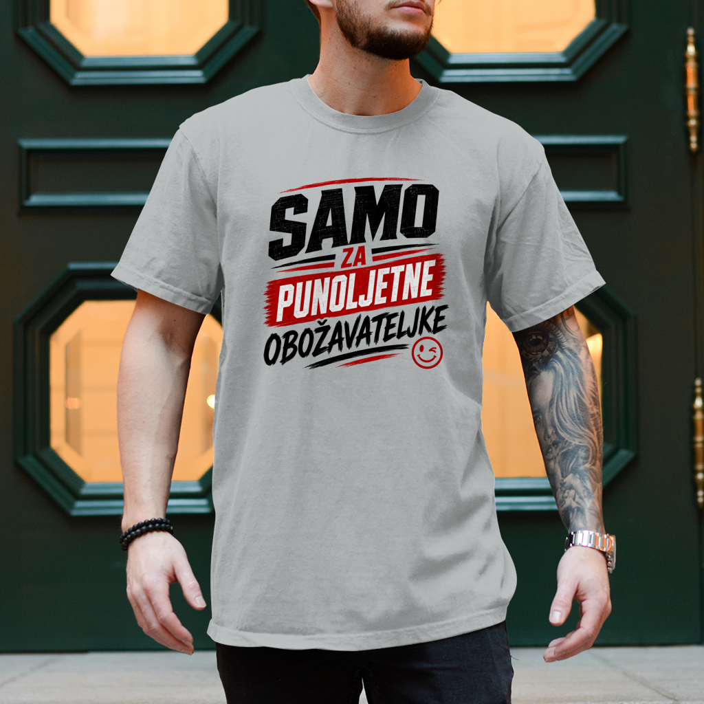 Herren T-Shirt Samo punoljetne
