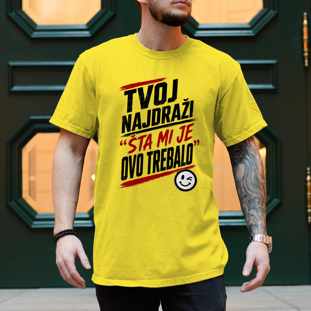 Herren T-Shirt Sto mi je ovo trebalo