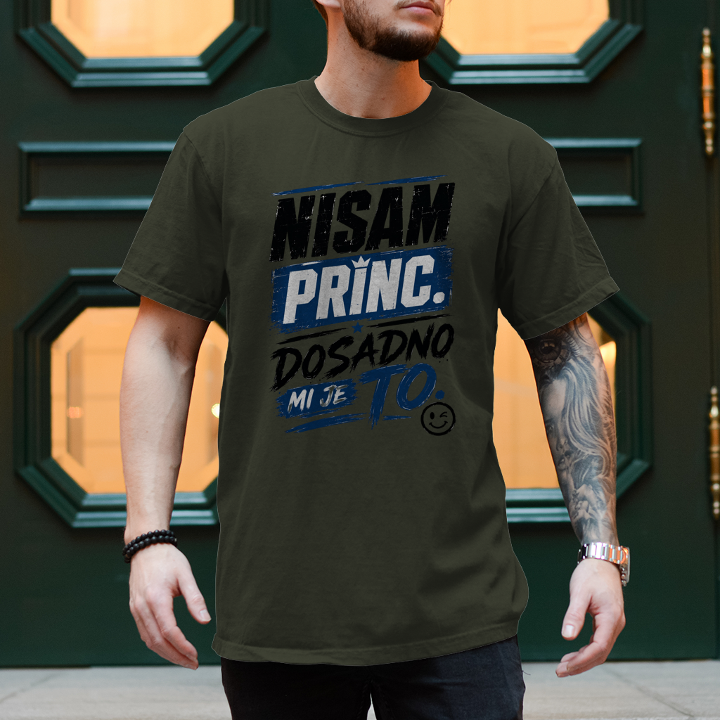 Herren T-Shirt Nisam princ