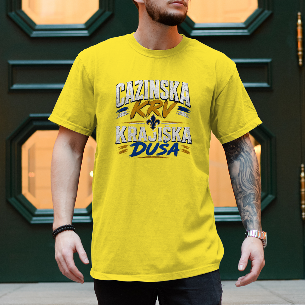 Herren T-Shirt Cazin Krajiska Dusa 1