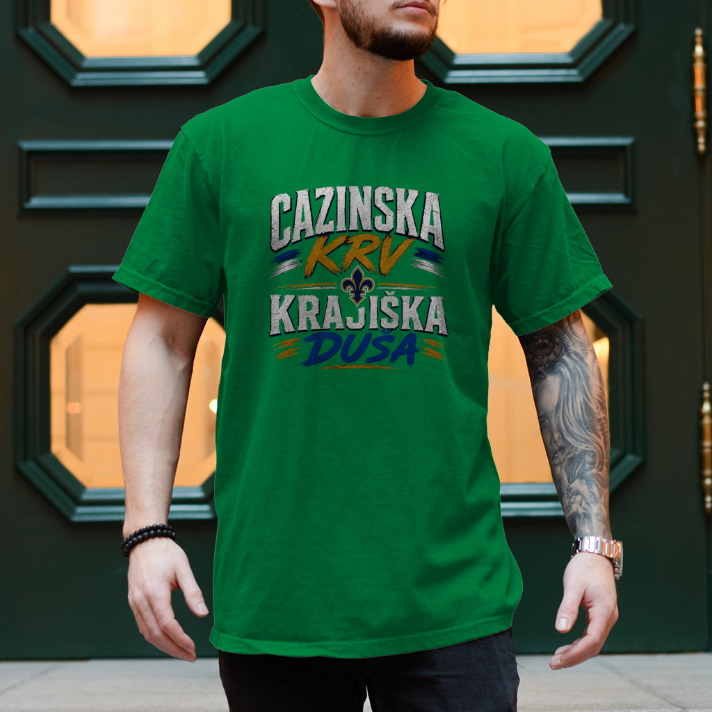 Herren T-Shirt Cazin Krajiska Dusa 1