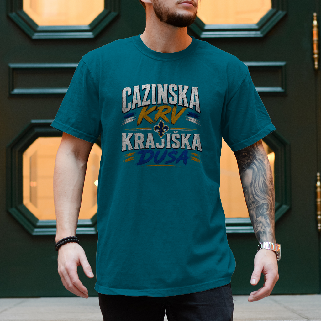 Herren T-Shirt Cazin Krajiska Dusa 1