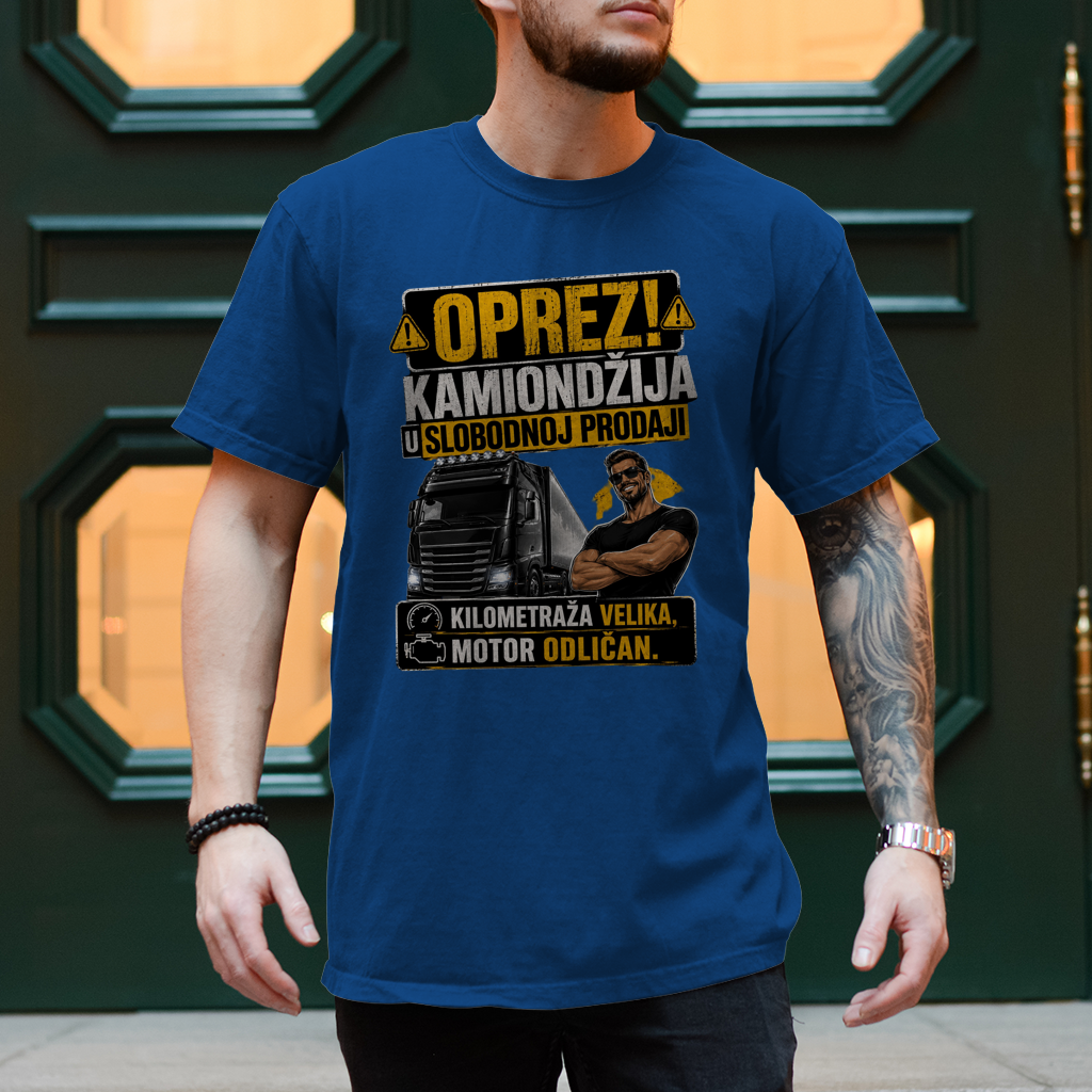 Herren T-Shirt Odlican motor