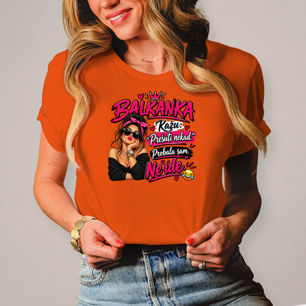Damen T-Shirt Presuti ponekad