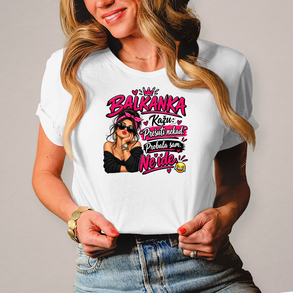 Damen T-Shirt Presuti ponekad
