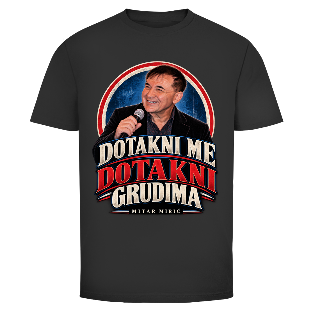 Herren T-Shirt Dotakni me Mitar Miric