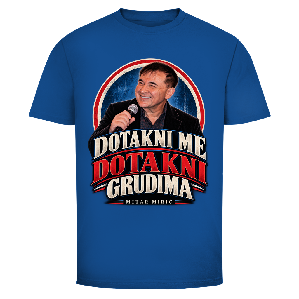 Herren T-Shirt Dotakni me Mitar Miric