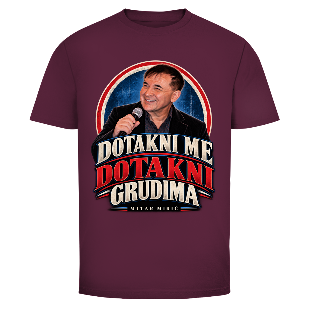 Herren T-Shirt Dotakni me Mitar Miric