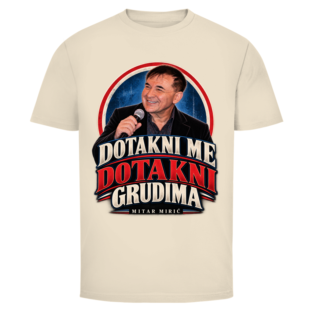 Herren T-Shirt Dotakni me Mitar Miric