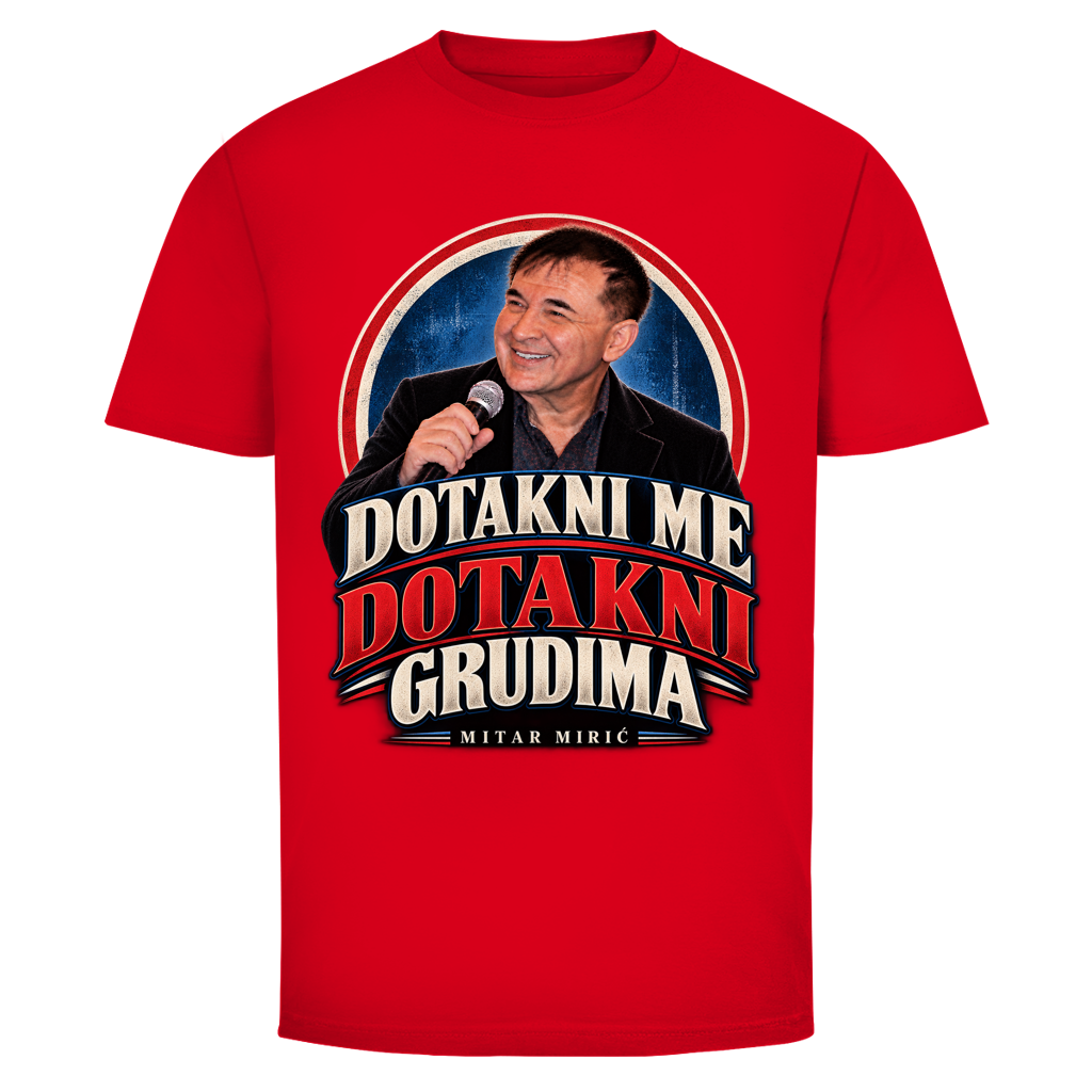 Herren T-Shirt Dotakni me Mitar Miric