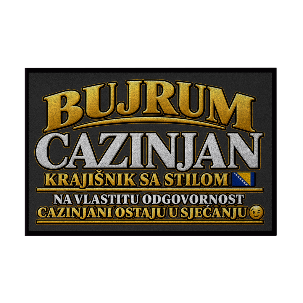 Fußmatte - Cazinjani ostaju u sjecanju