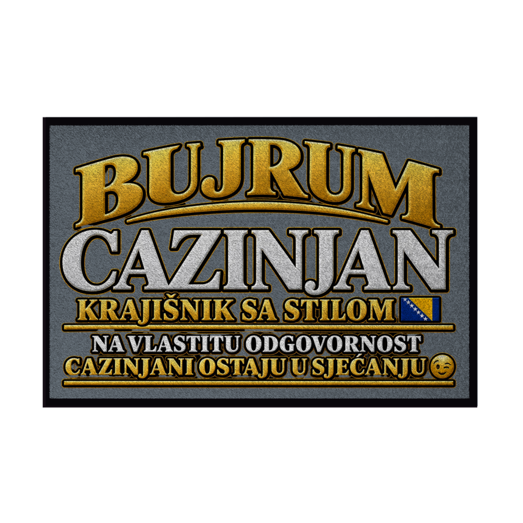 Fußmatte - Cazinjani ostaju u sjecanju