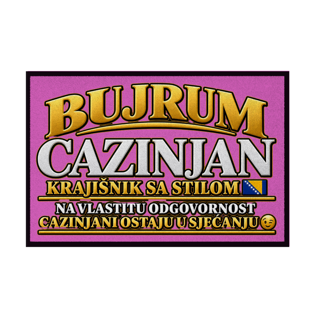 Fußmatte - Cazinjani ostaju u sjecanju