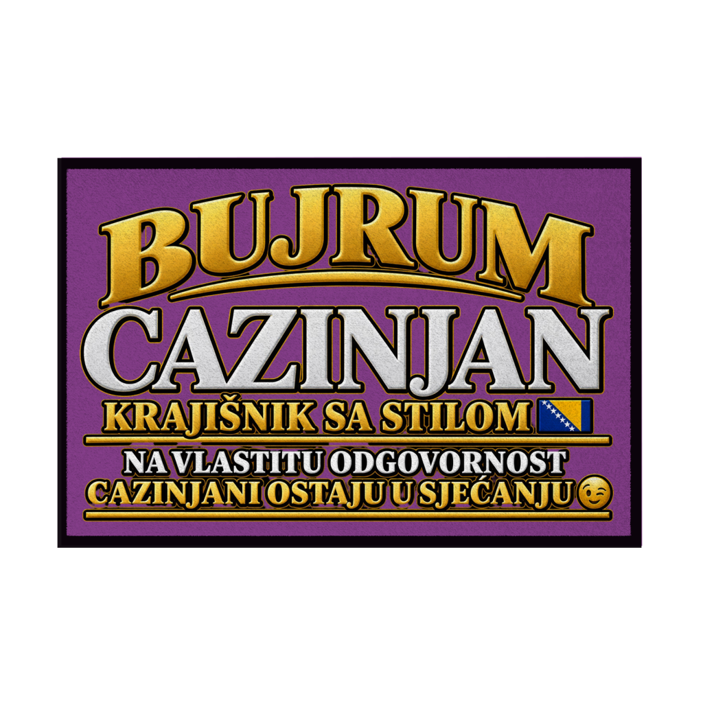 Fußmatte - Cazinjani ostaju u sjecanju