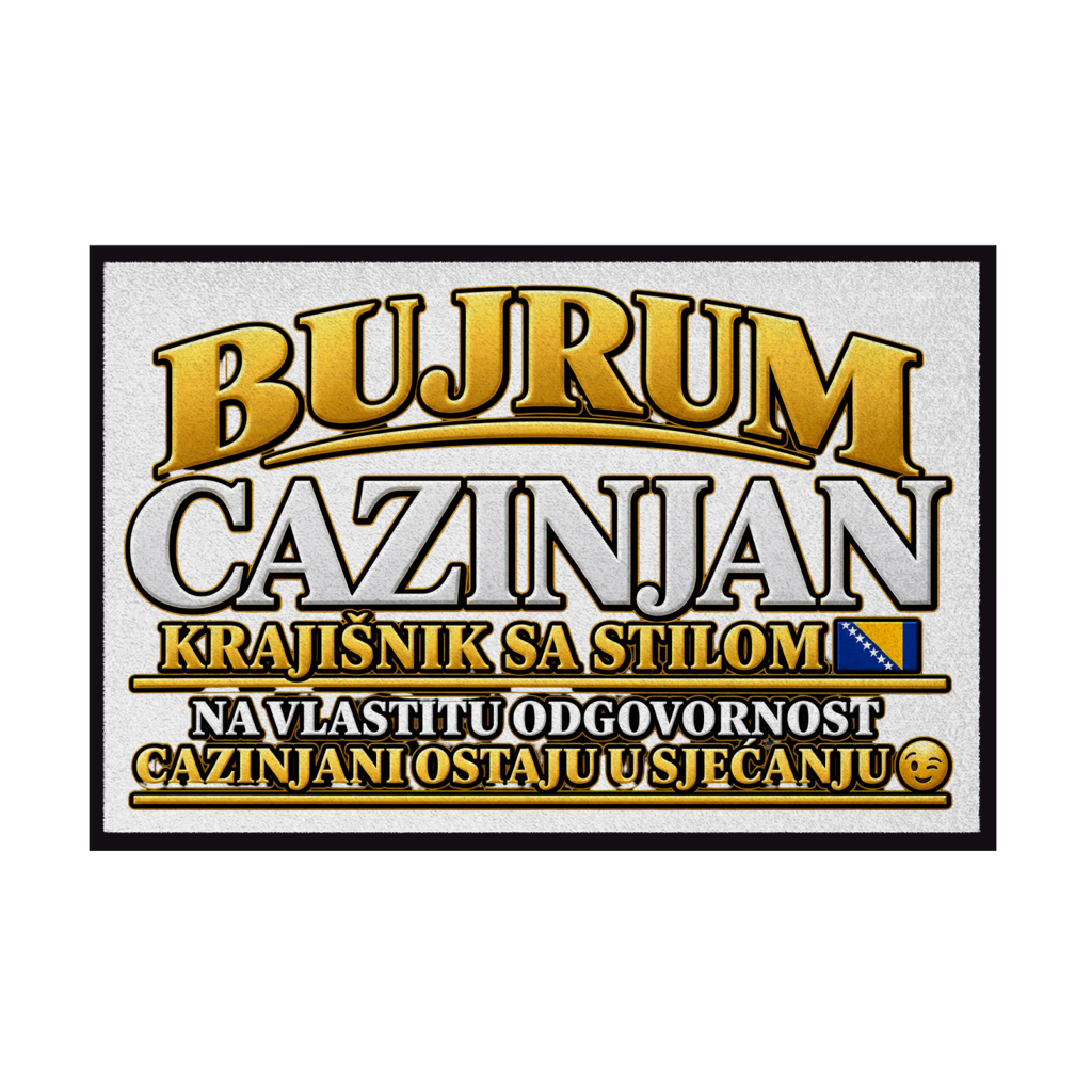 Fußmatte - Cazinjani ostaju u sjecanju