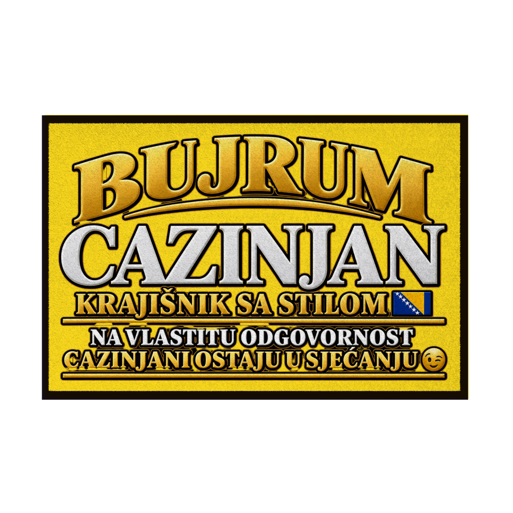 Fußmatte - Cazinjani ostaju u sjecanju
