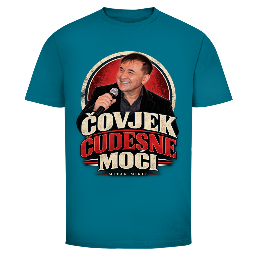 Herren T-Shirt  Mitar Miric Covjek Cudesne moci