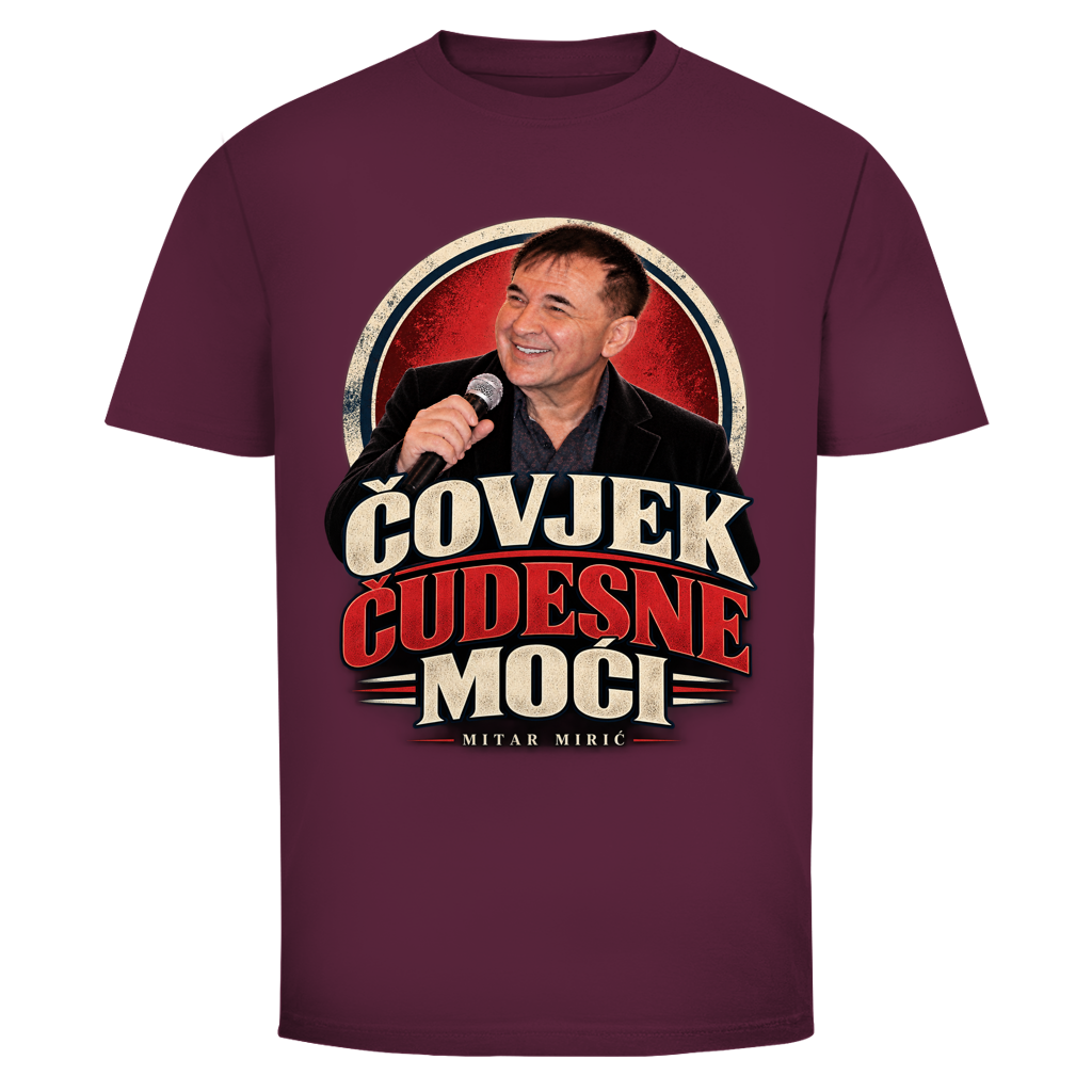 Herren T-Shirt  Mitar Miric Covjek Cudesne moci