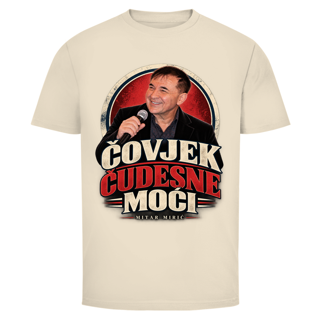 Herren T-Shirt  Mitar Miric Covjek Cudesne moci