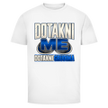 Herren T-Shirt  Mitar Mirić „Dotakni me“ - Blau simple design