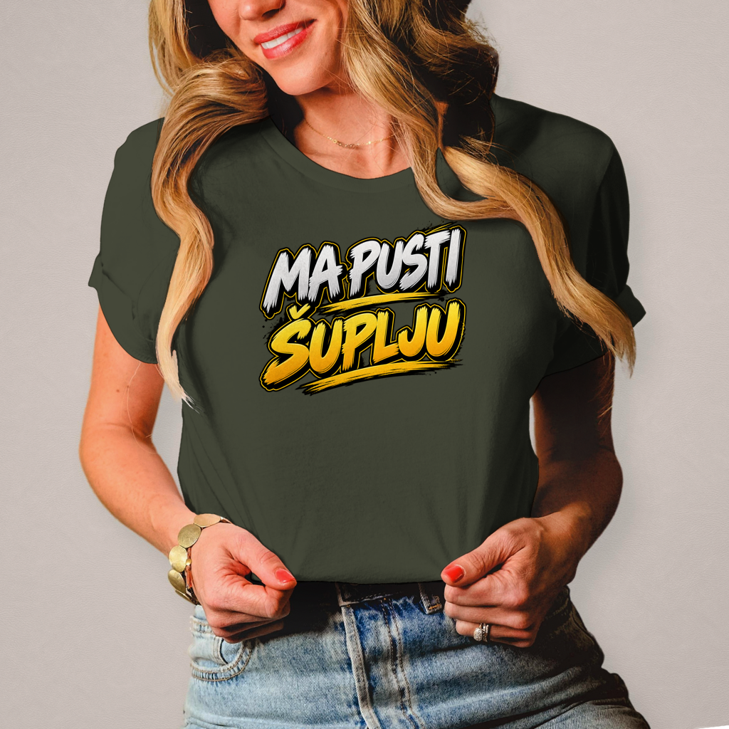 Ženska majica Ma pusti šuplju