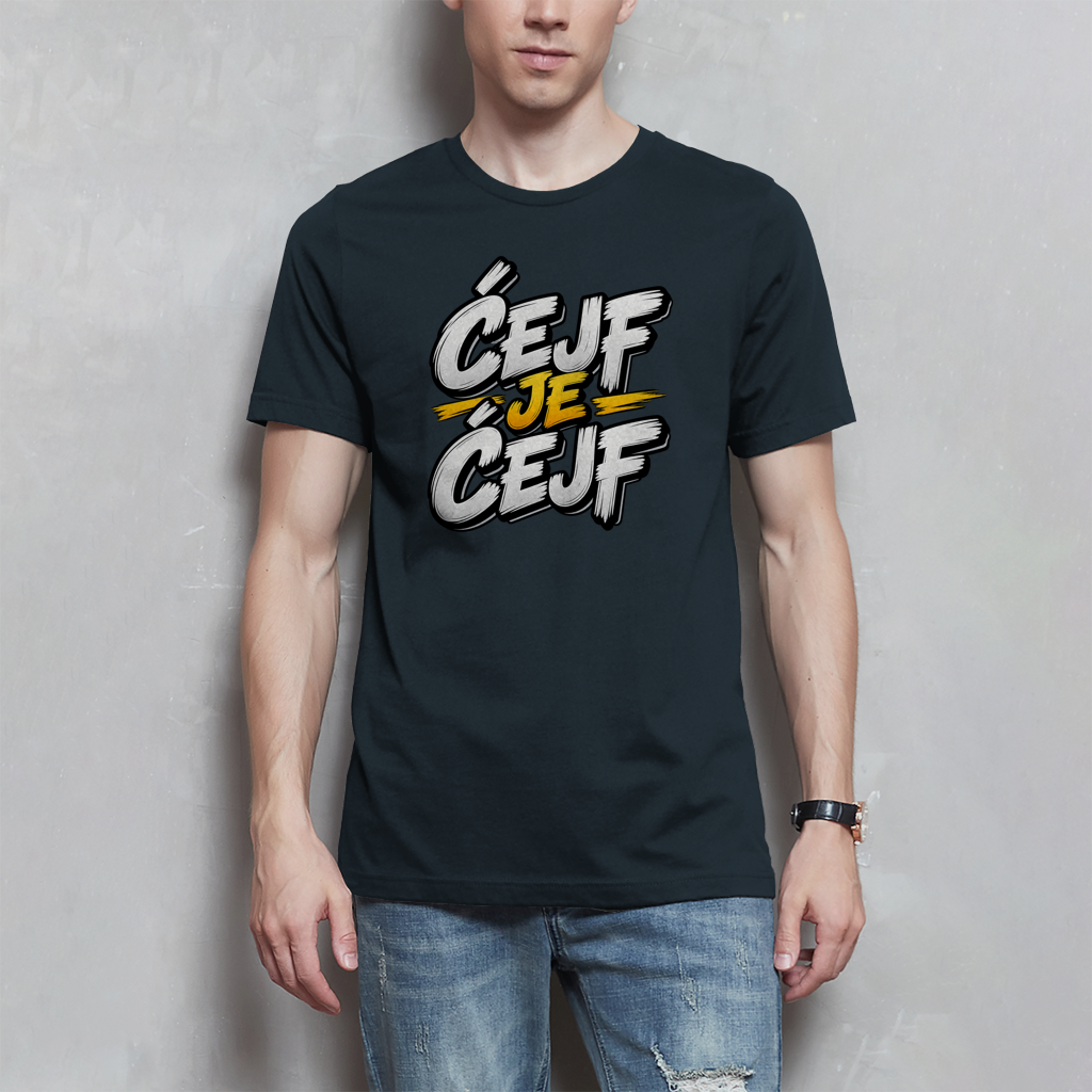 Herren T-Shirt - Cejf je cejf