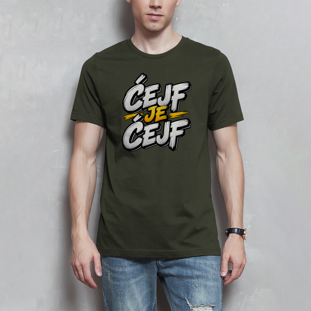 Herren T-Shirt - Cejf je cejf