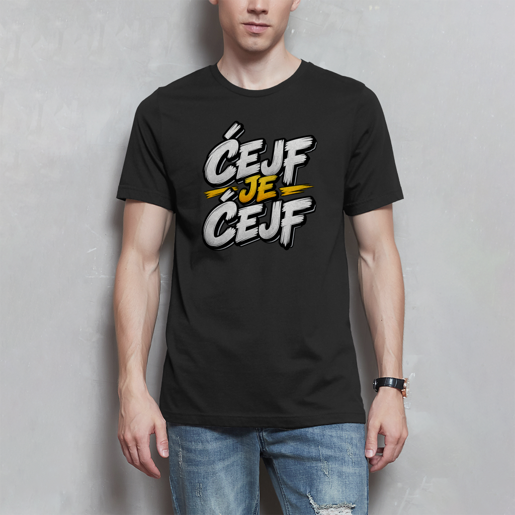 Herren T-Shirt - Cejf je cejf