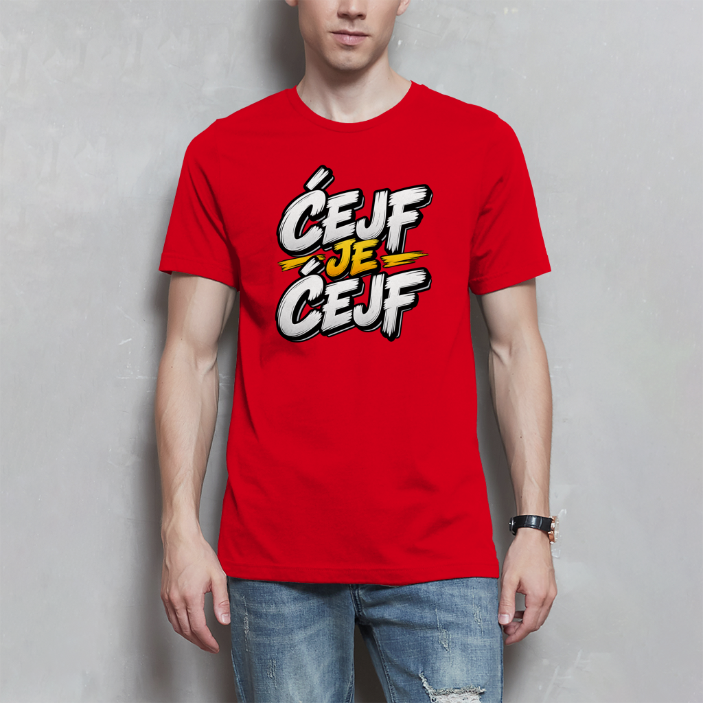 Herren T-Shirt - Cejf je cejf