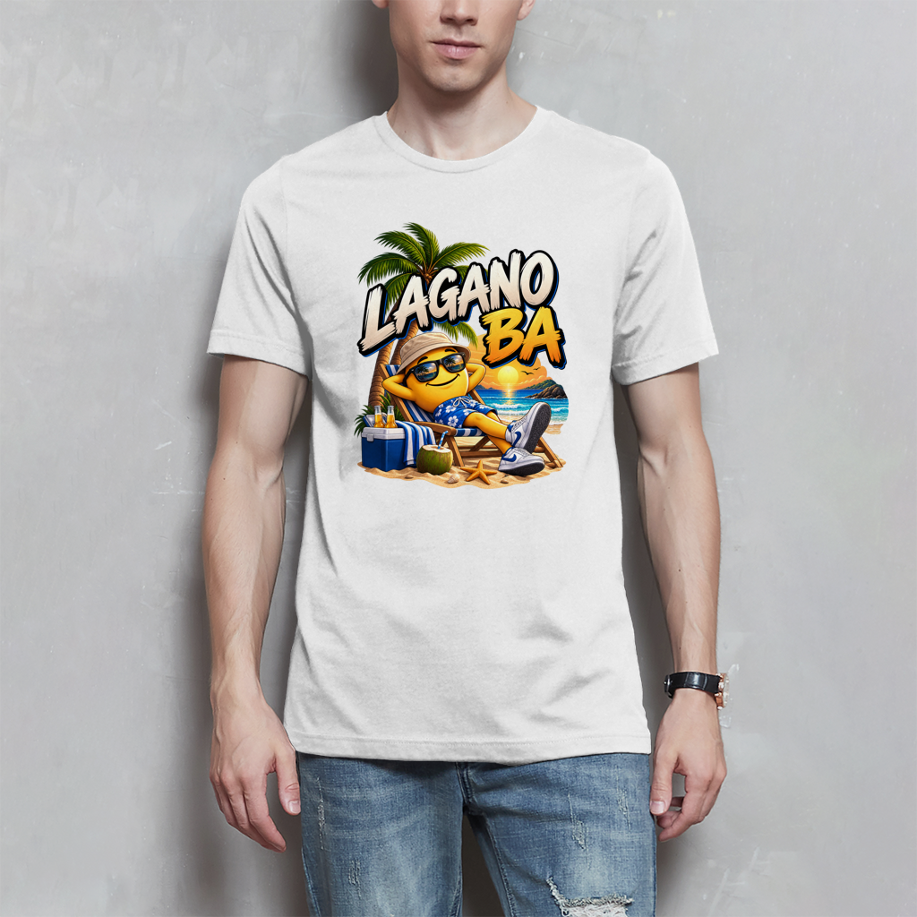 Muška majica - Lagano ba Beach Edition