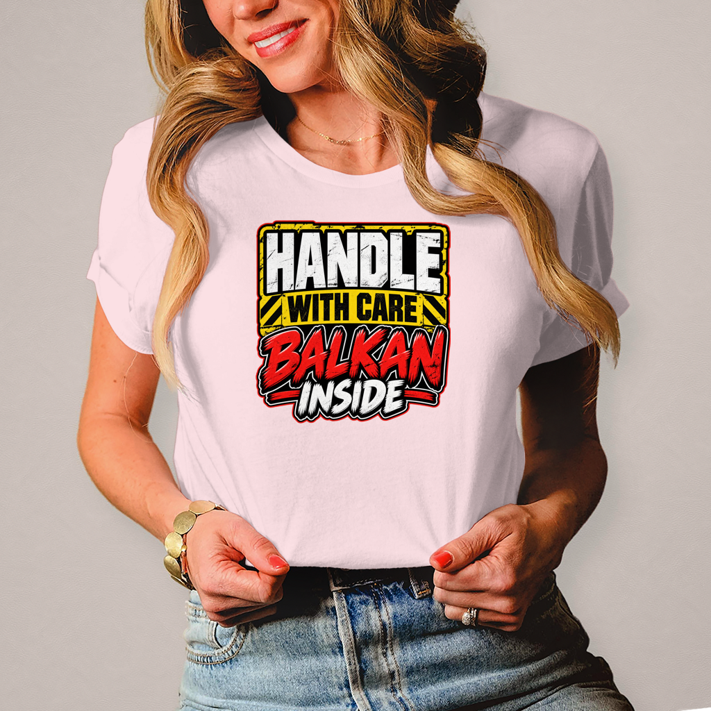 Damen T-Shirt Balkan inside