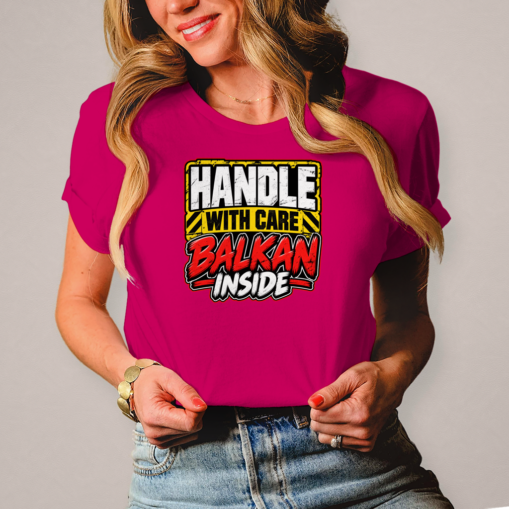 Damen T-Shirt Balkan inside