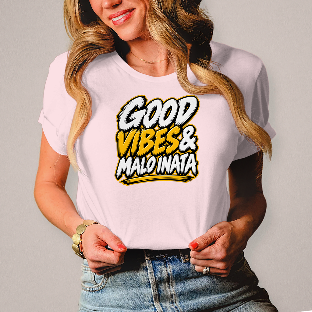 Damen T-Shirt Good Vibes