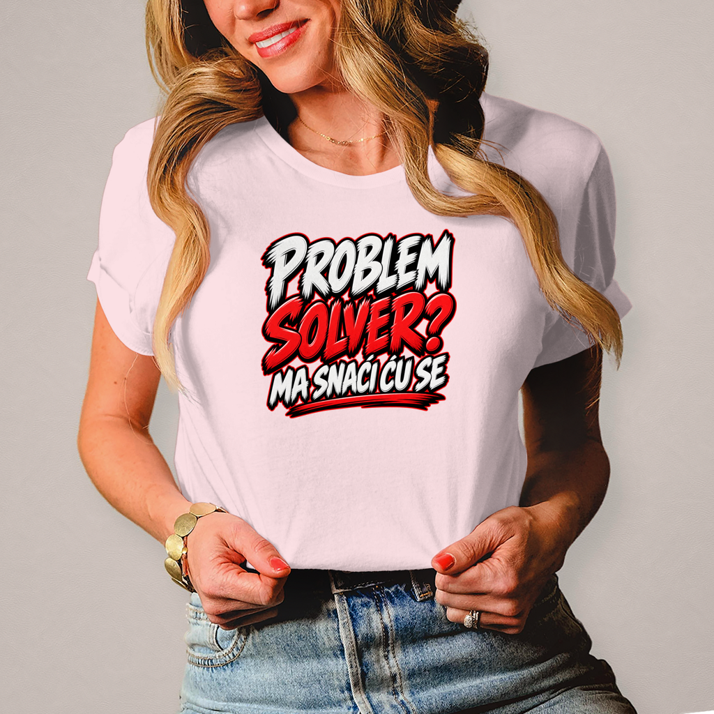 Ženska majica Problem solver