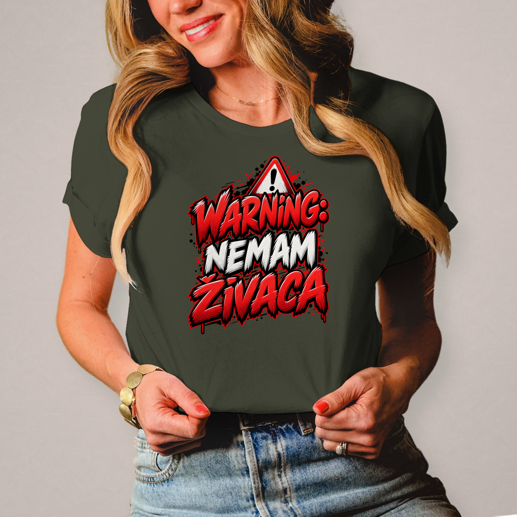 Ženska majica Nemam živaca