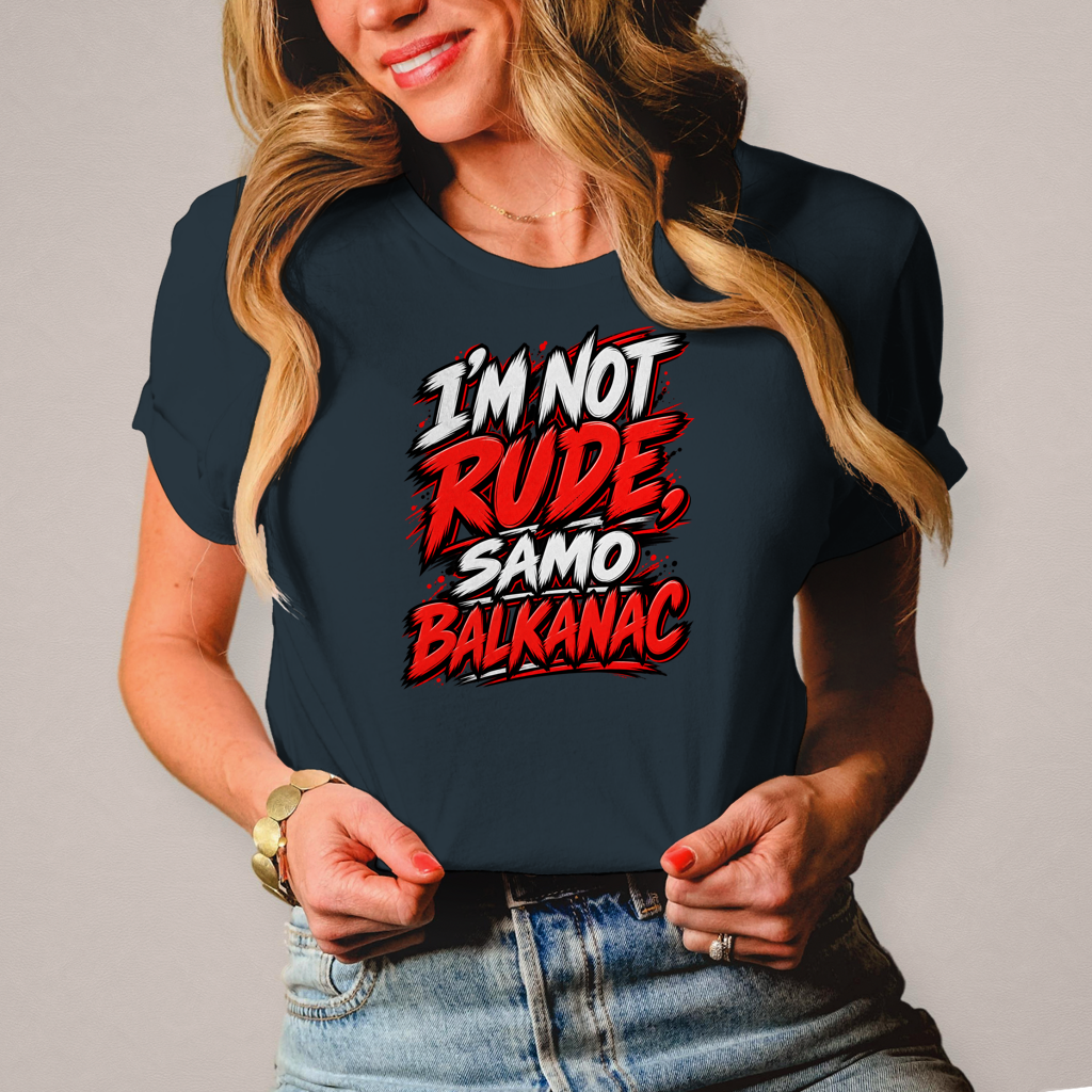 Damen T-Shirt I am not rude