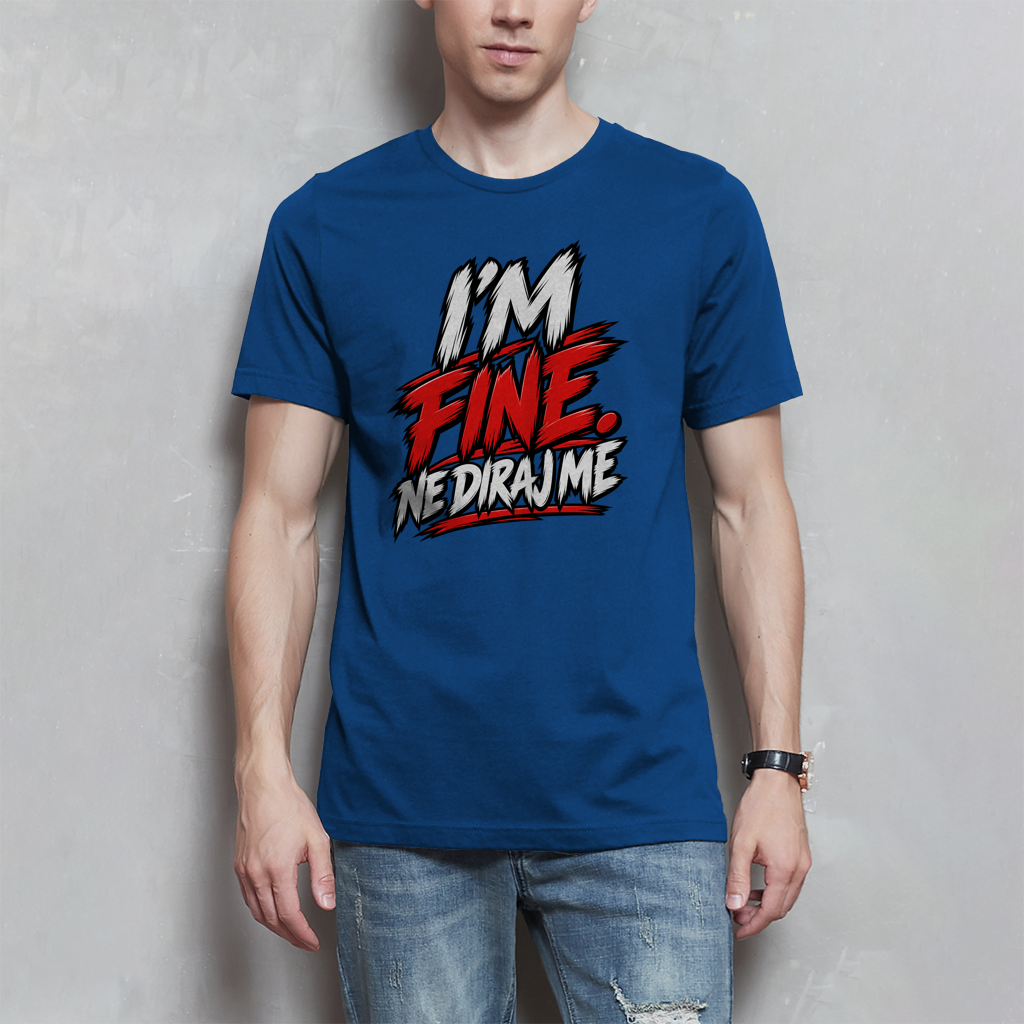 Herren T-Shirt - I am fine