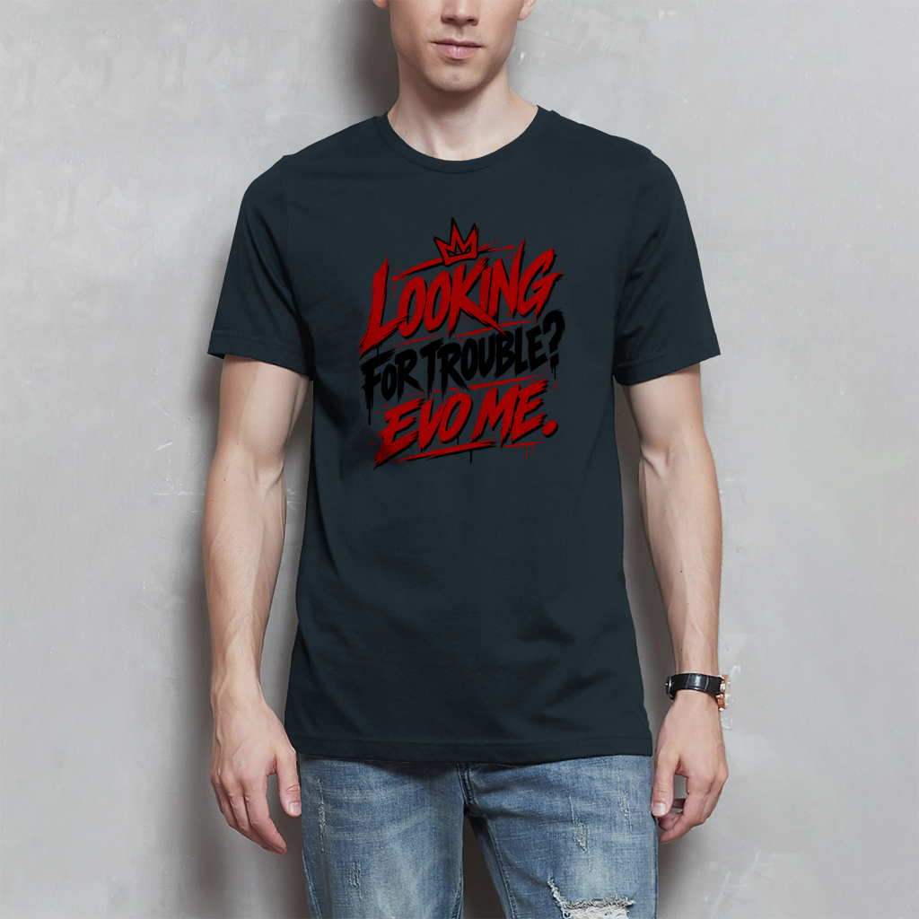 Herren T-Shirt - Looking for trouble