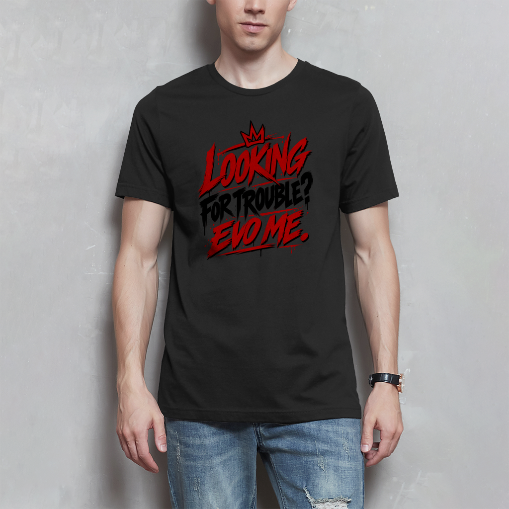 Herren T-Shirt - Looking for trouble