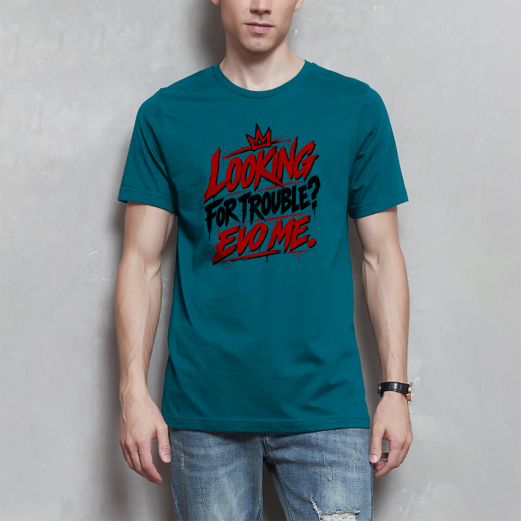 Herren T-Shirt - Looking for trouble