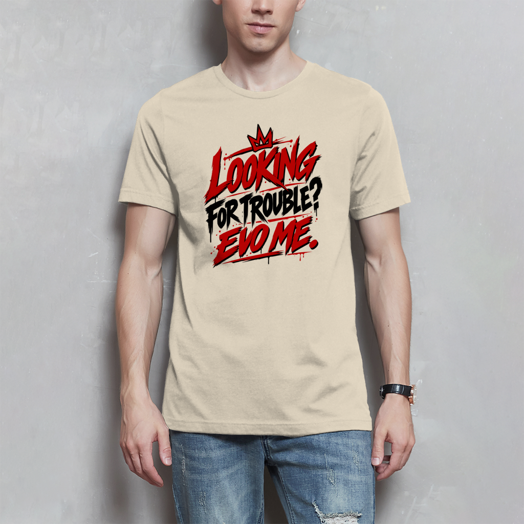 Herren T-Shirt - Looking for trouble