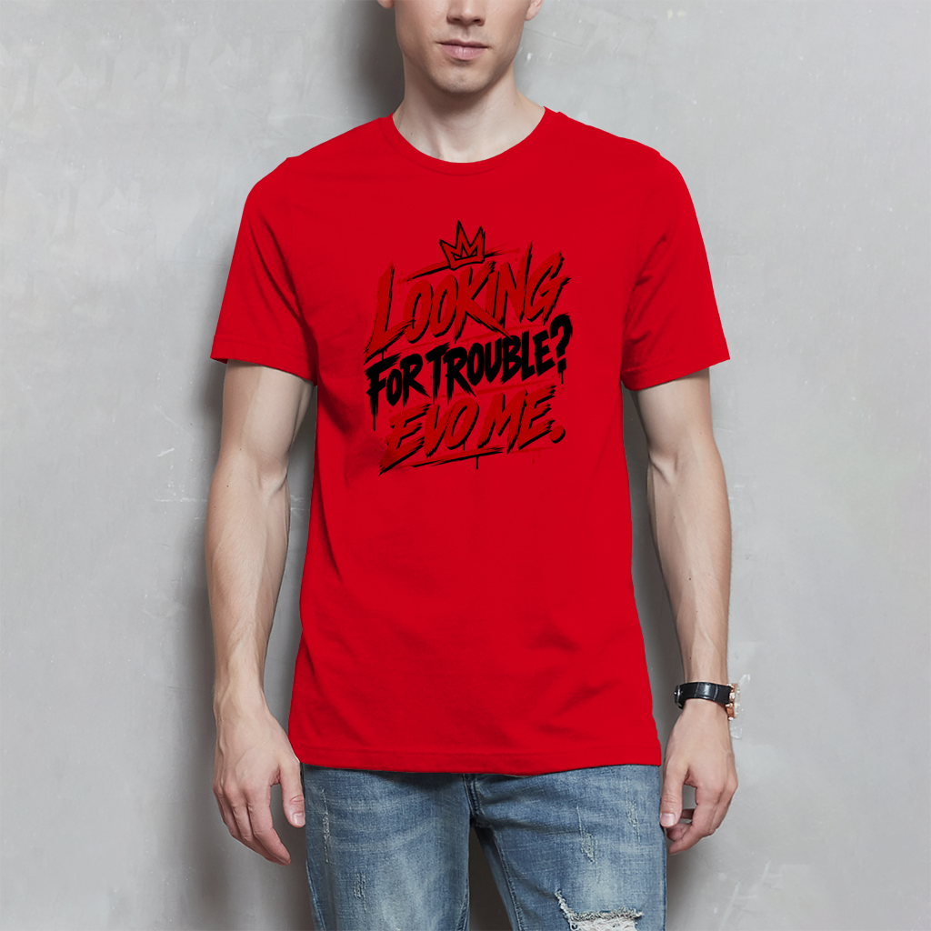 Herren T-Shirt - Looking for trouble