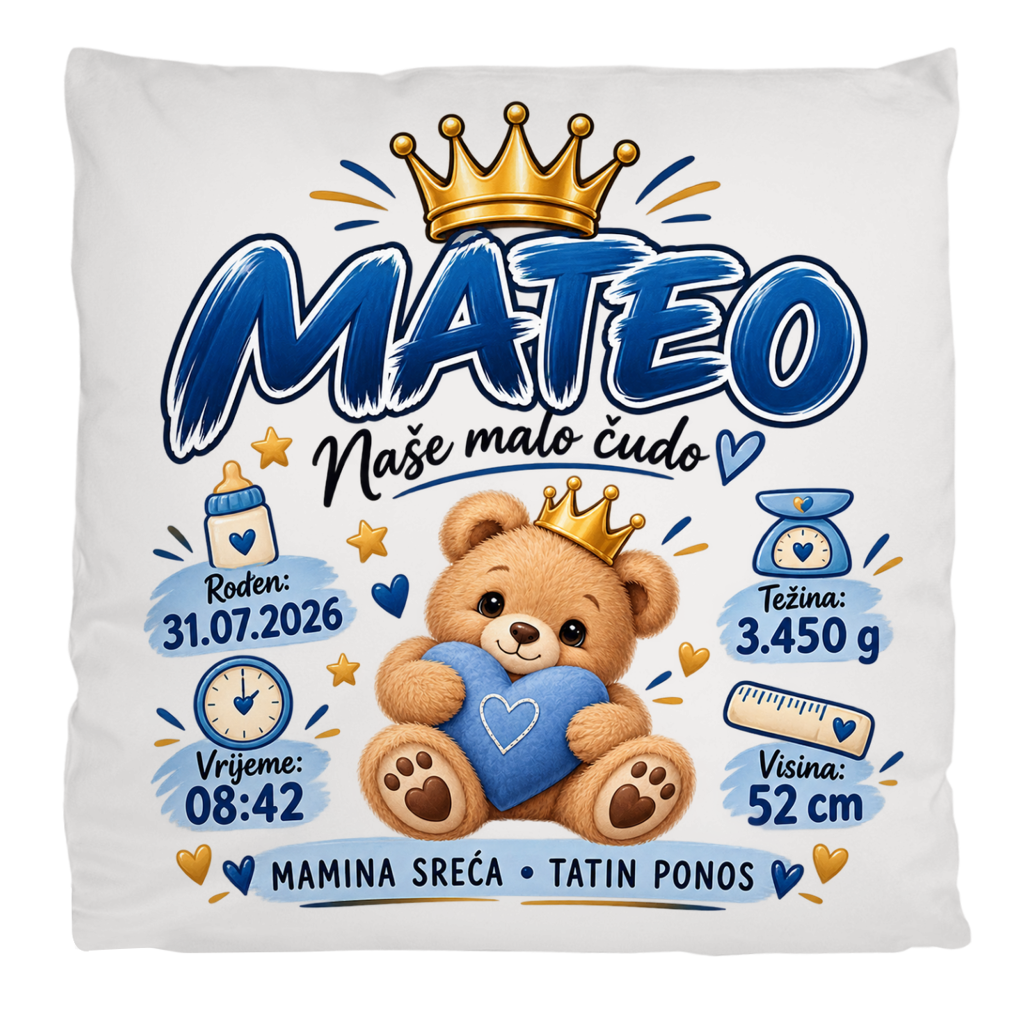 Kopfkissen flauschig Mateo