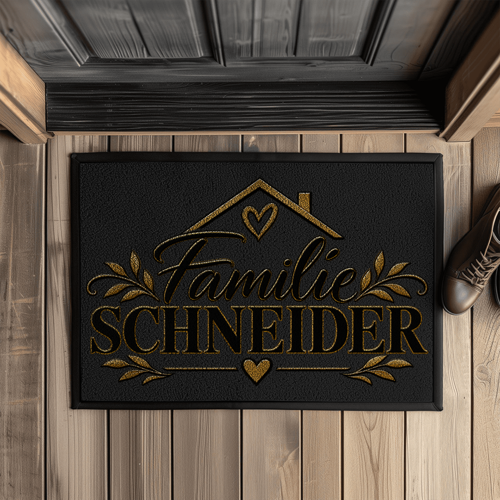 Fußmatte mit Gummirand Schneider