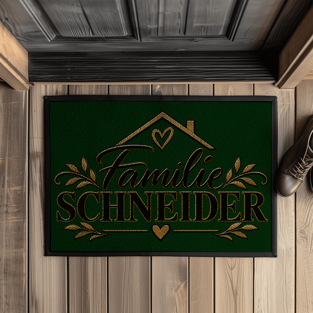 Fußmatte mit Gummirand Schneider
