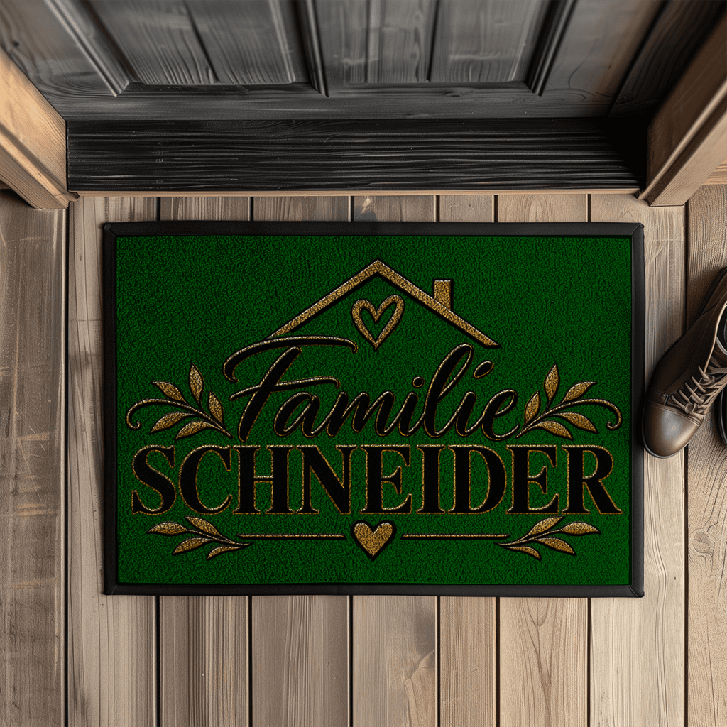 Fußmatte mit Gummirand Schneider