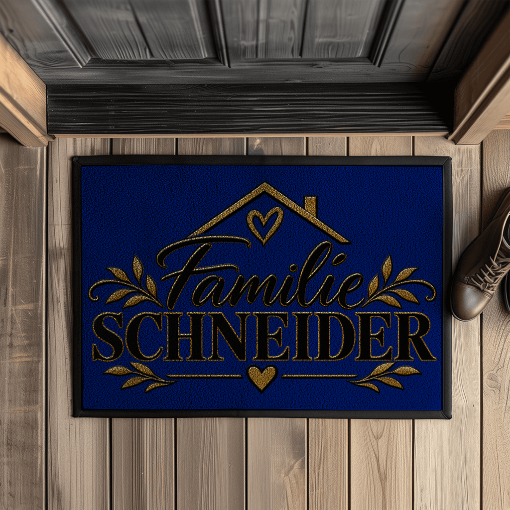 Fußmatte mit Gummirand Schneider