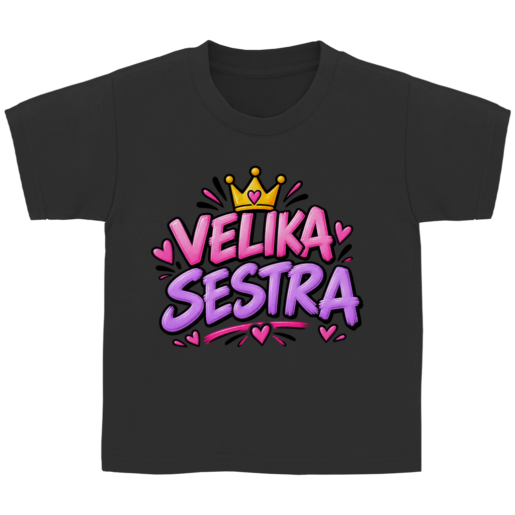 Kinder Basic T-Shirt Velika sestra